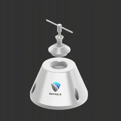 Cache de sécurité pour base de déverrouillage magnétique