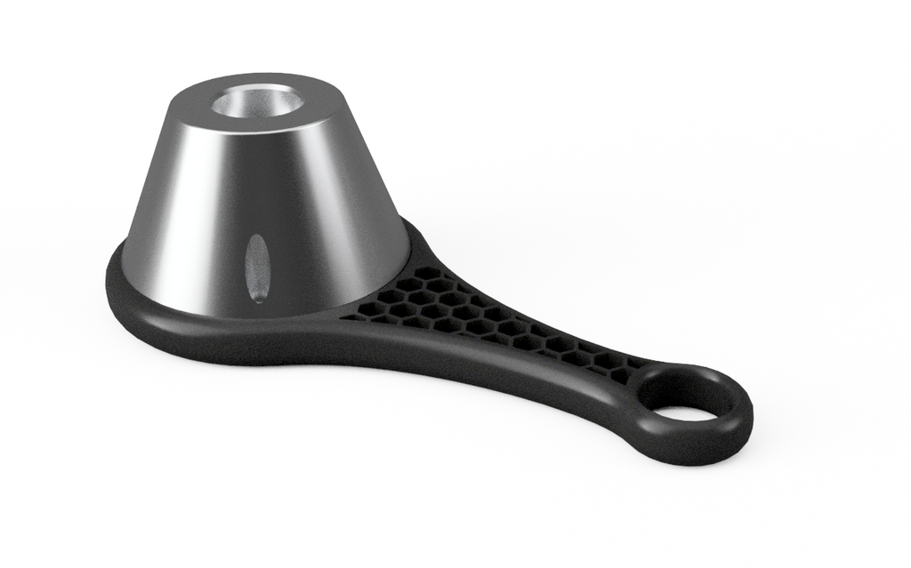 Poignée pour base de déverrouillage